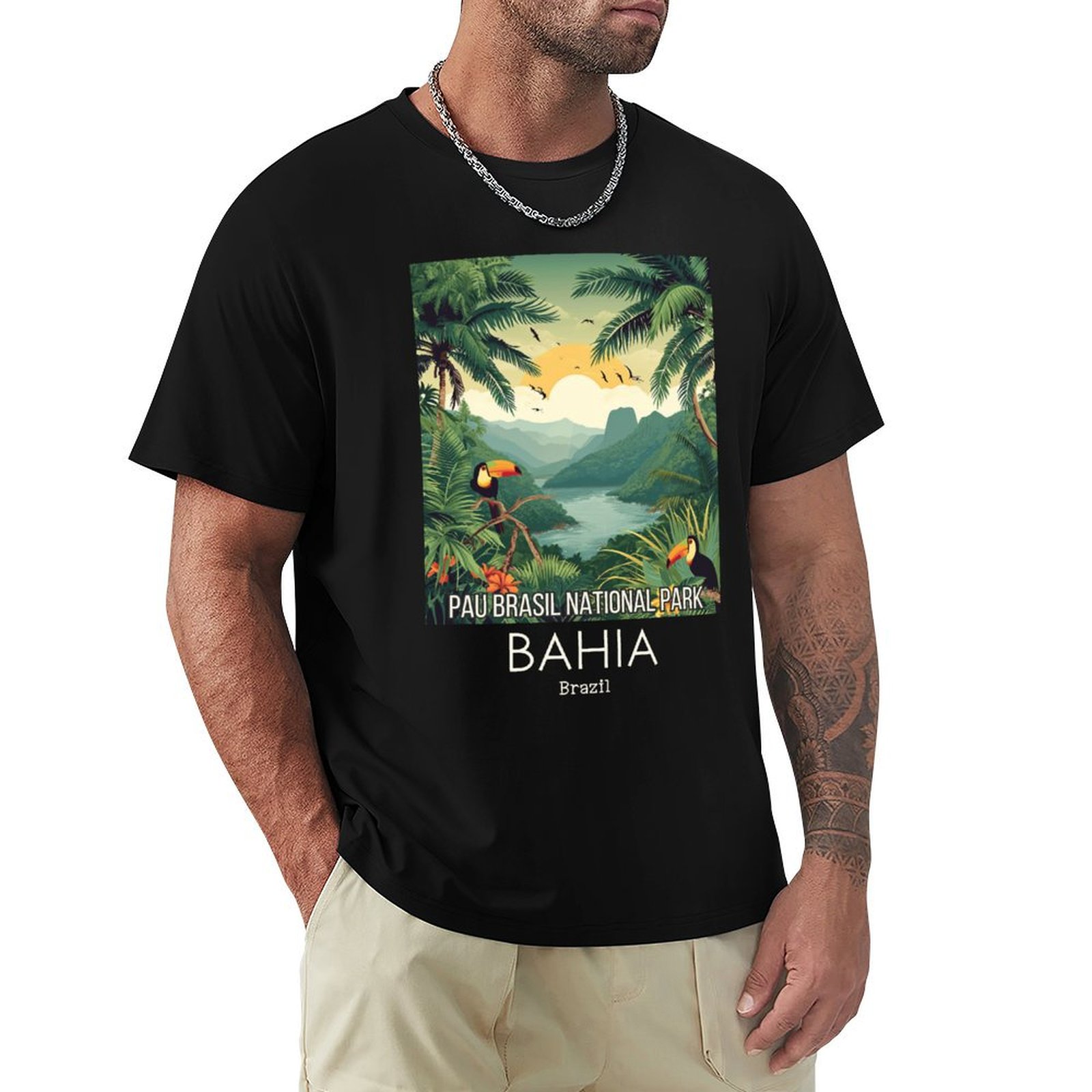 Street Fashion Brazil - A Vintage Travel Illustration of Pau