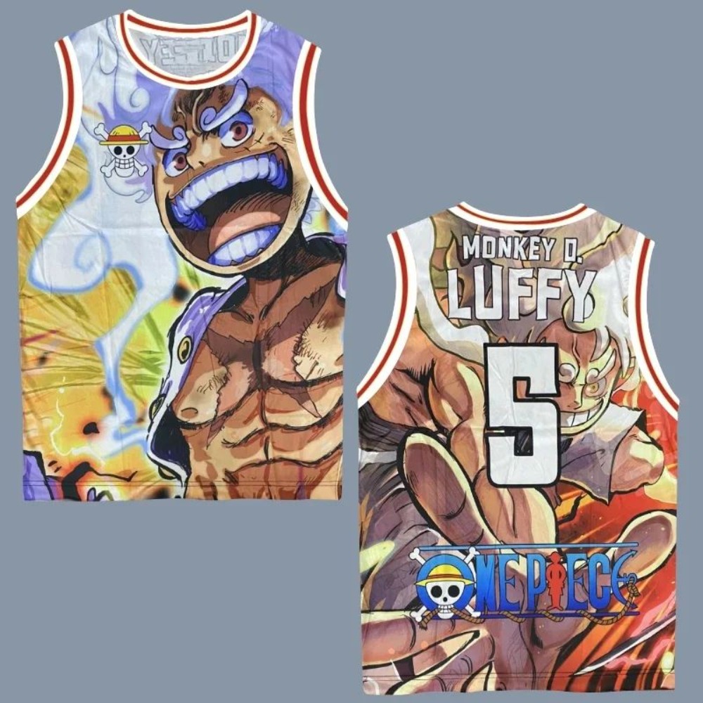 Street Fashion Vest - One Piece King Luffy Fifth Tier