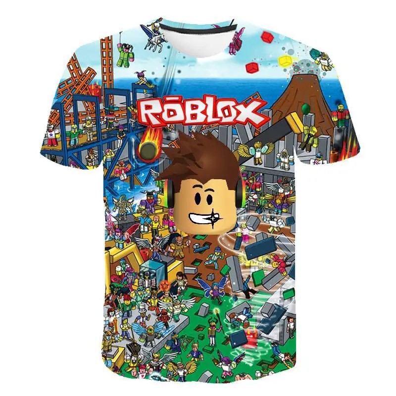 Street Fashion Roblox - 2026 Roblox kid T shirt Boys