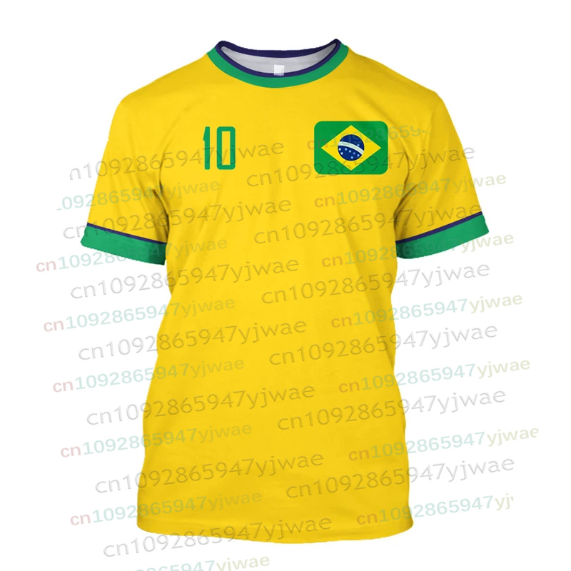 Street Fashion Brazil - Brazil Flag Map 3D Print TShirt