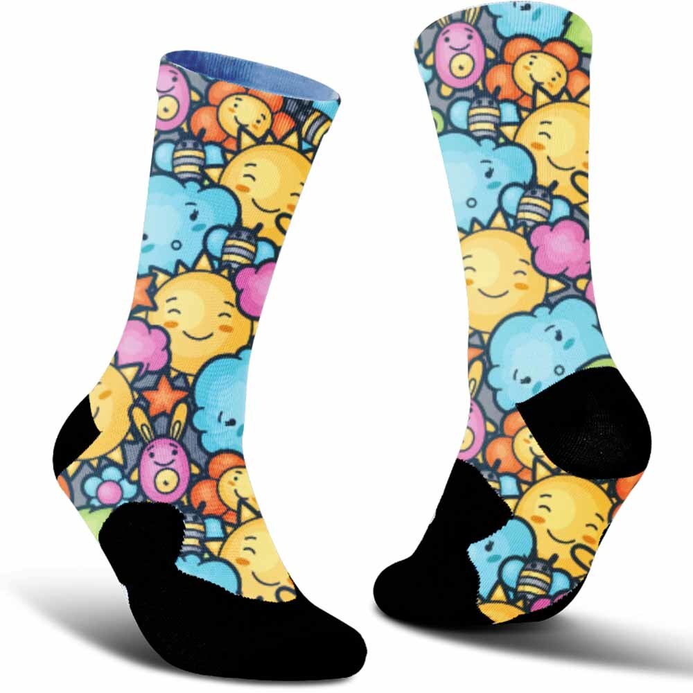 Street Fashion Elements - Reject uniformity! Personalized printed cycling socks,