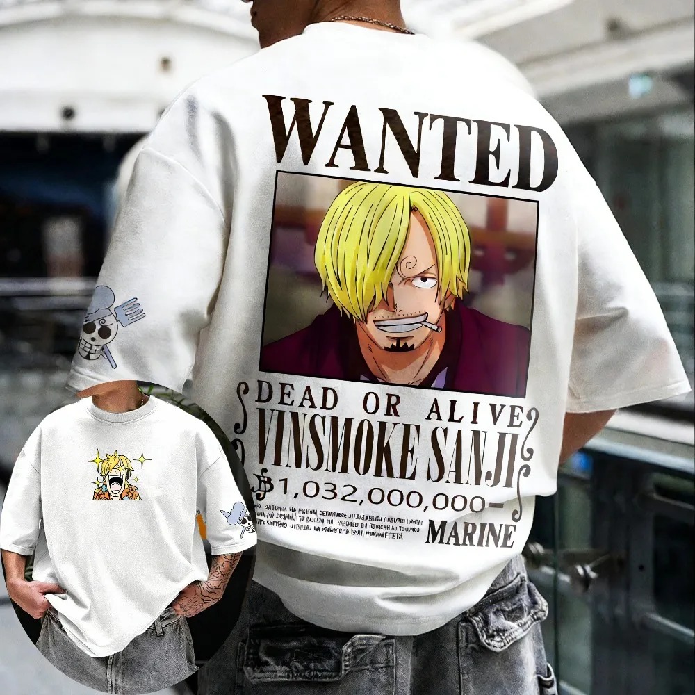 One Piece Japanese Anime Print - Street Fashion Japan 리뷰 및 가격