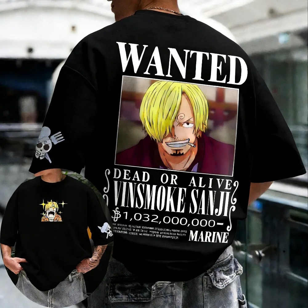 One Piece Japanese Anime Print - Street Fashion Japan 리뷰 및 가격