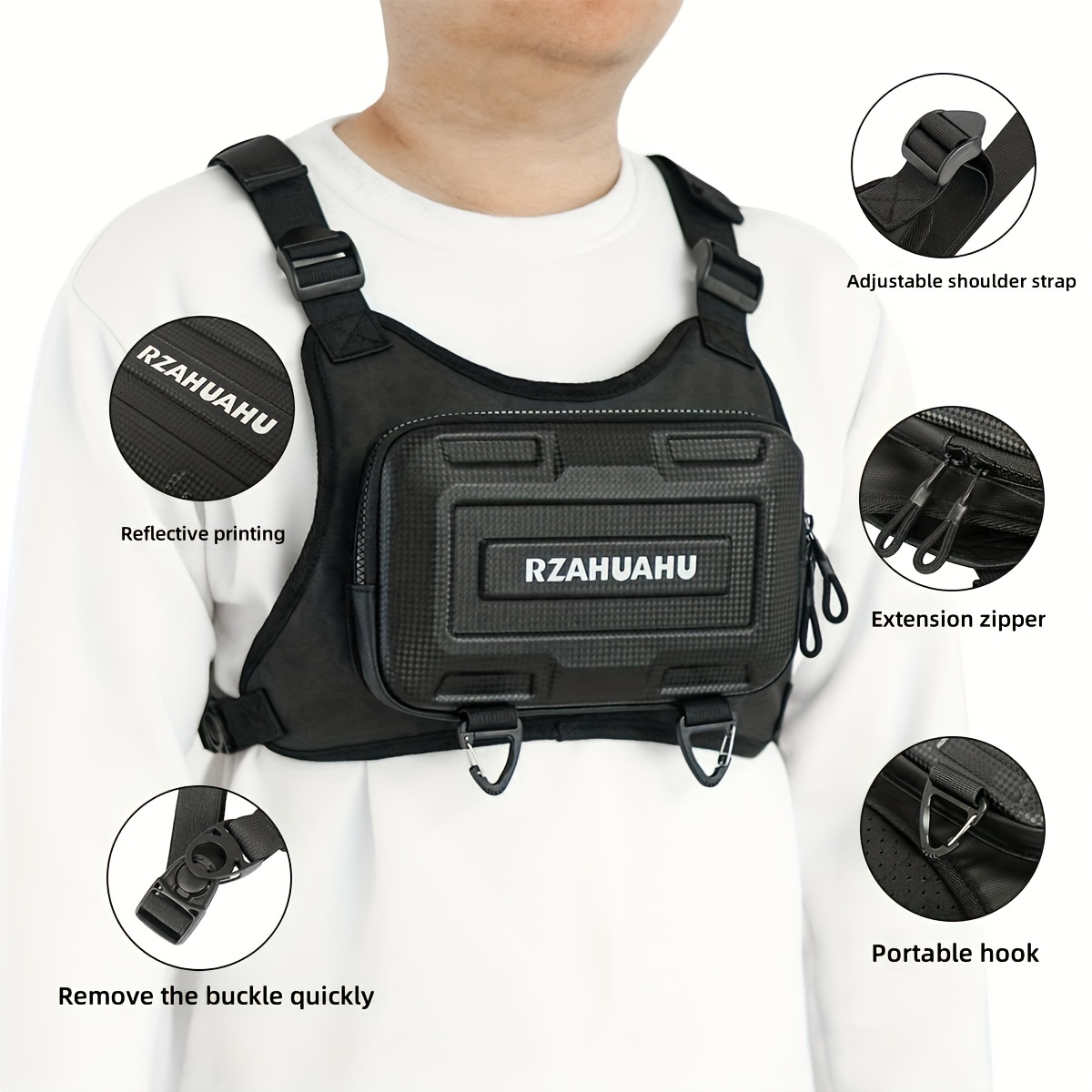 Hard Shell Multifunctional Fun - Street Fashion Vest 리뷰 및 가격