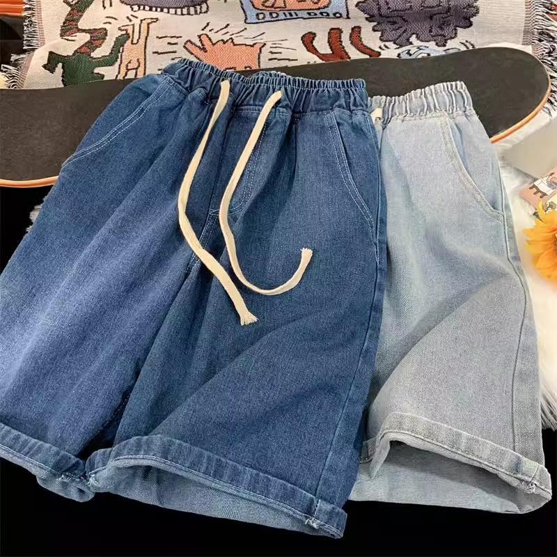 Baggy Jeans Shorts for Men Cas - Street Fashion Baggy 리뷰 및 가격