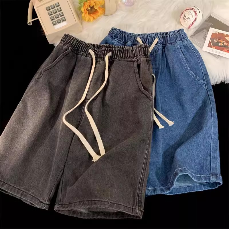 Baggy Jeans Shorts for Men Cas - Street Fashion Baggy 리뷰 및 가격