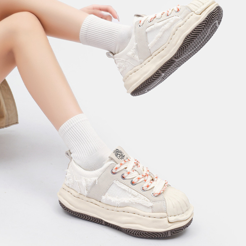 Unisex Fashion Sneakers Women  - Street Fashion Couple 리뷰 및 가격
