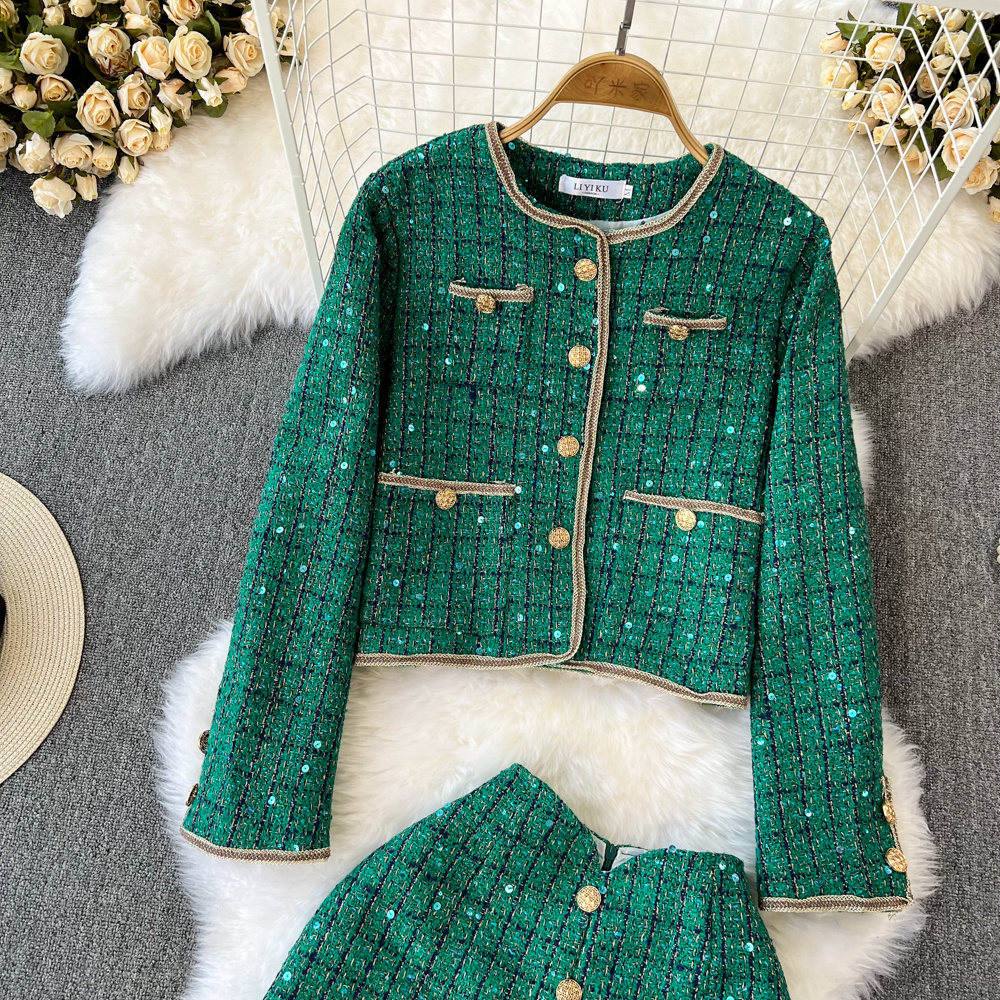 Autumn Winter Lady Two Piece O - Street Fashion Luxury 리뷰 및 가격
