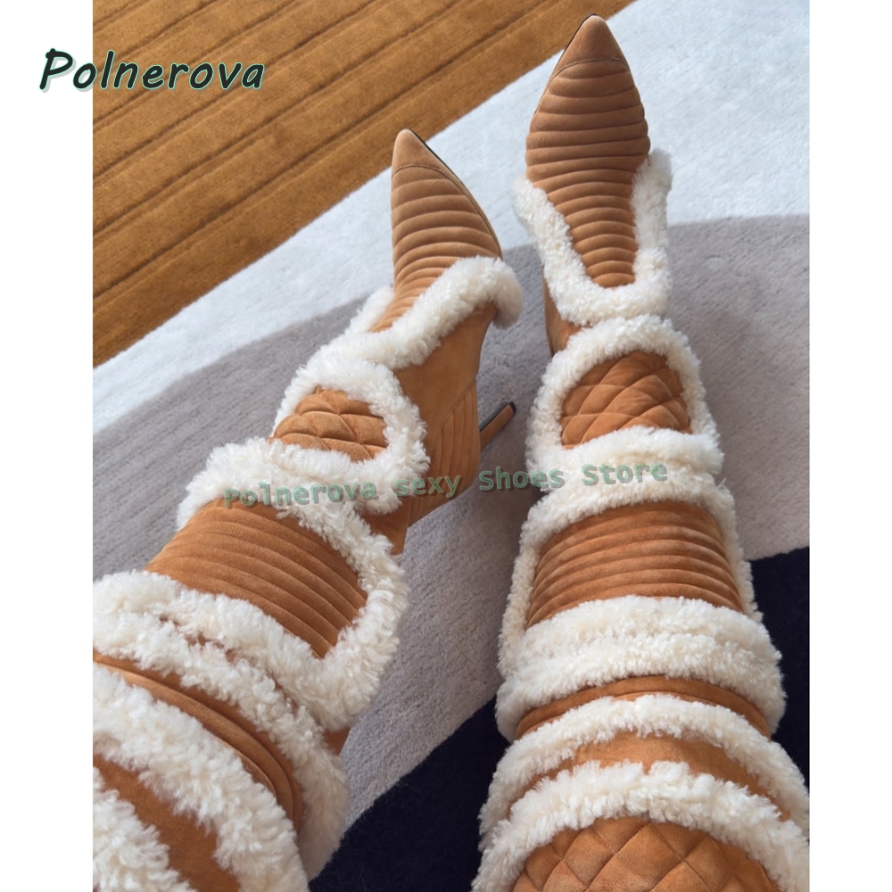 Faux Fur Patchwork Sexy Long B - Street Fashion Trends 2026 리뷰 및 가격