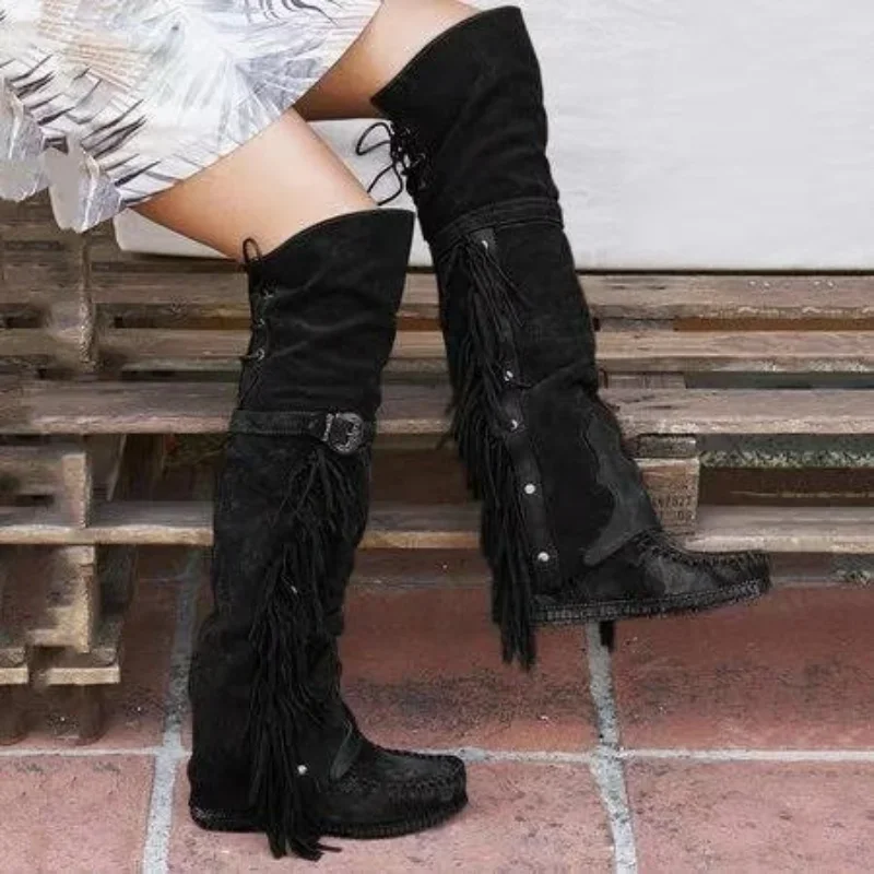 Fashion Bohemia Knee-length Wo - Street Fashion Girls 리뷰 및 가격