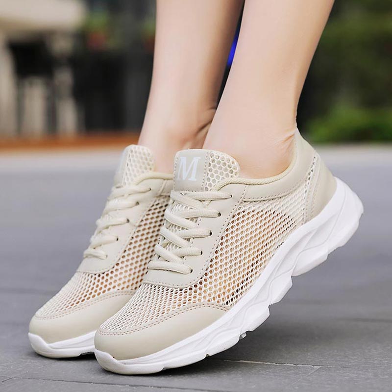 Summer Breathable Sneakers Wom - Street Fashion Online Shopping 리뷰 및 가격
