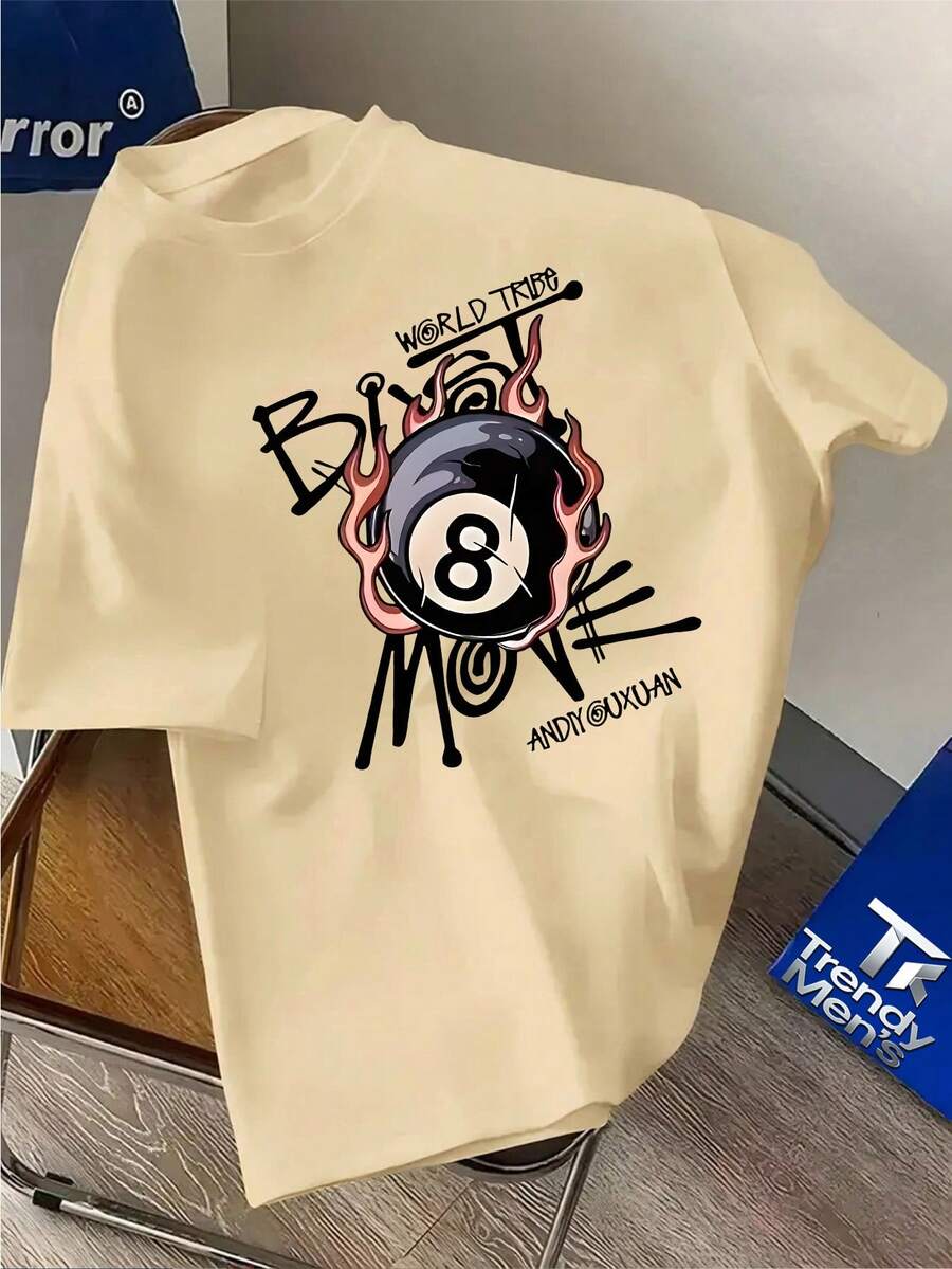 Street Style Flame Number 8 Ba - Street Fashion Elements 리뷰 및 가격