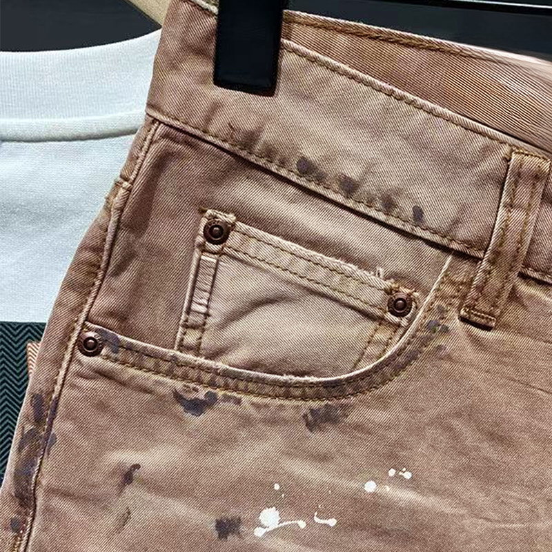 Hip-Hop Streetwear Men's Denim - Street Fashion Baggy 리뷰 및 가격