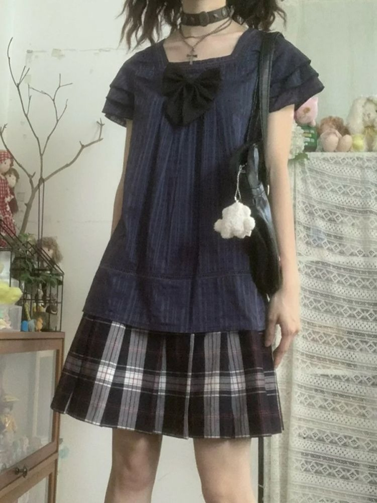 Vintage Japanese Style Two Pie - Street Fashion Japan 리뷰 및 가격