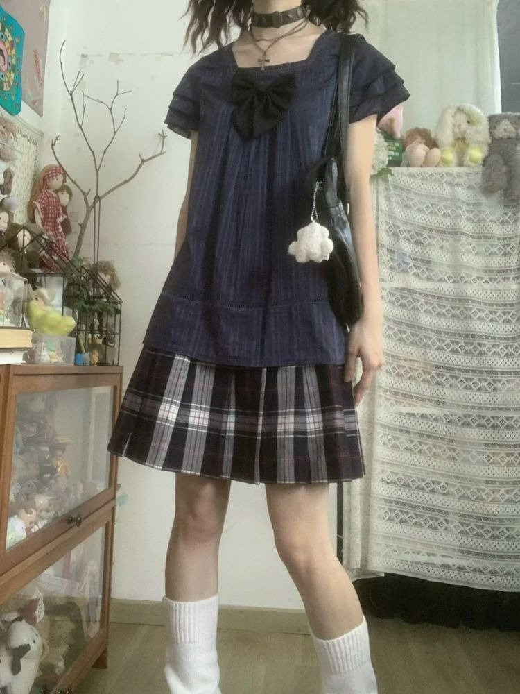 Vintage Japanese Style Two Pie - Street Fashion Japan 리뷰 및 가격