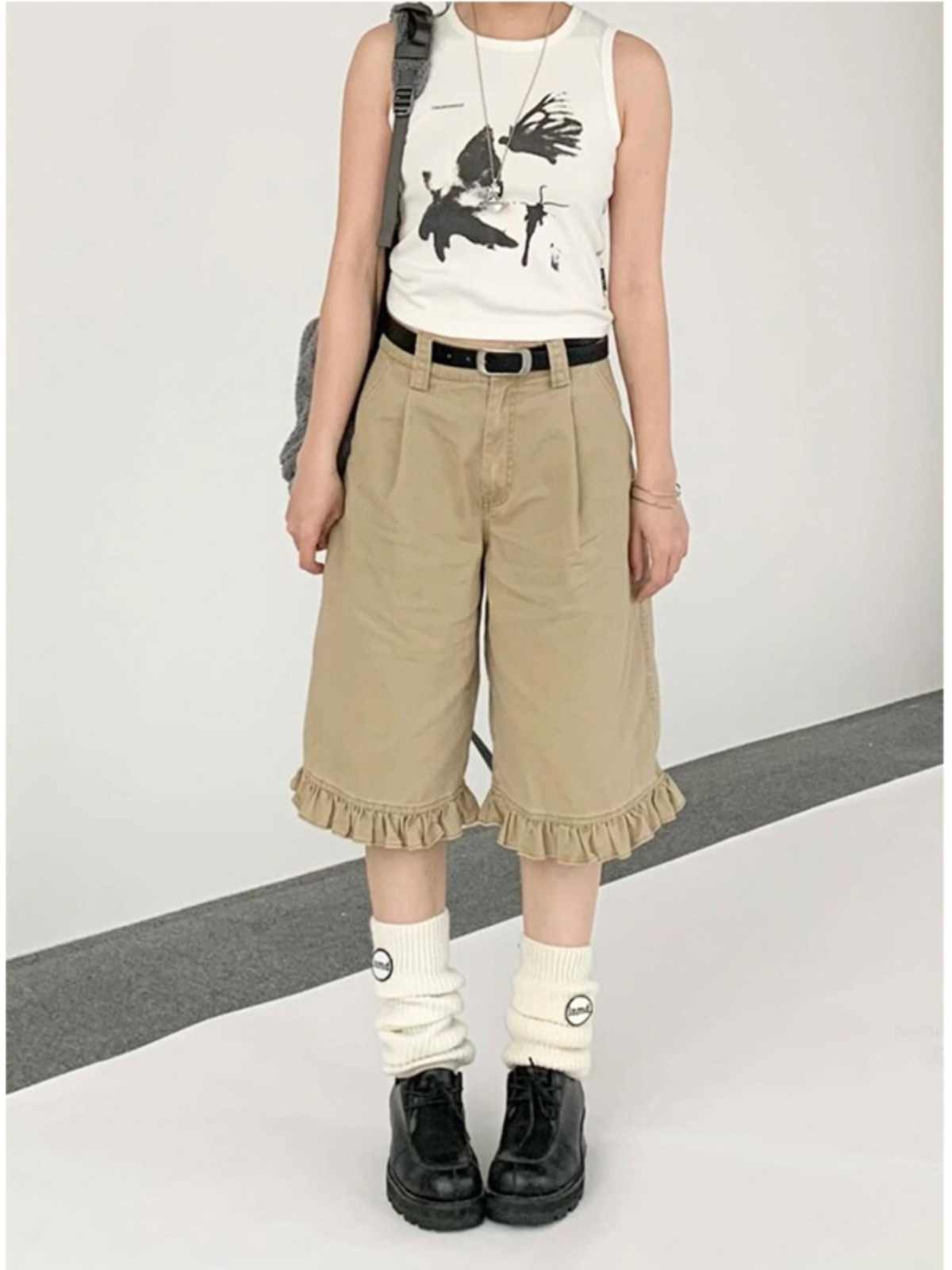Summer Women's American Retro  - Street Fashion Baggy 리뷰 및 가격