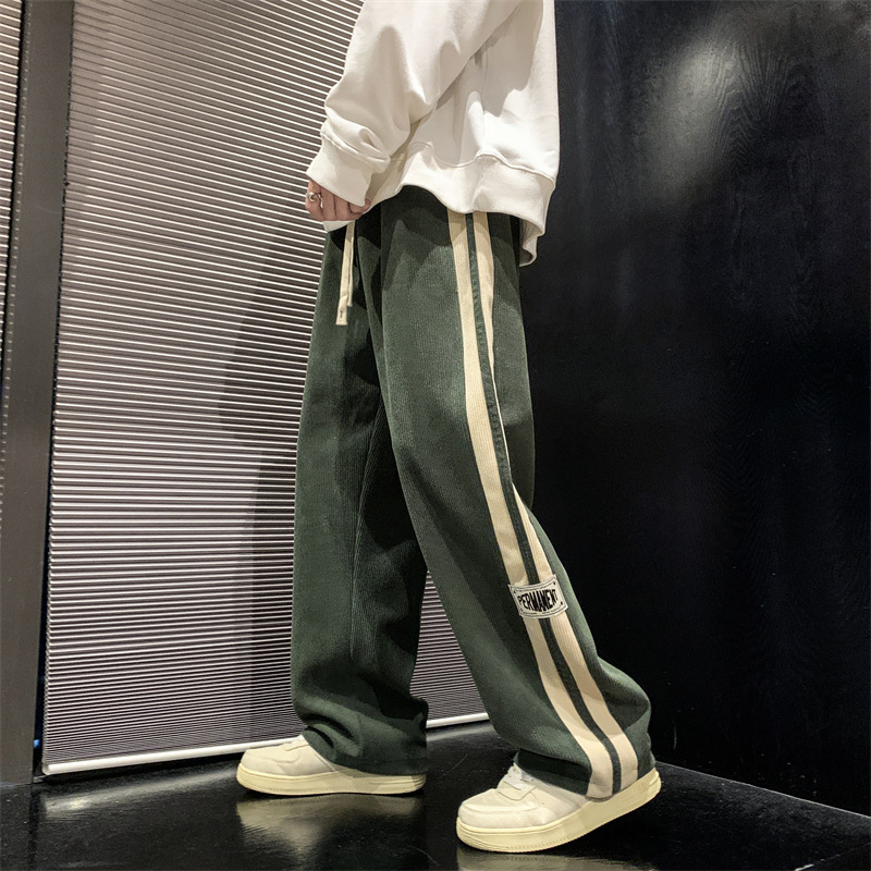 High Street Casual Pants Men W - Street Fashion Couple 리뷰 및 가격