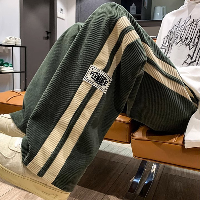 High Street Casual Pants Men W - Street Fashion Couple 리뷰 및 가격