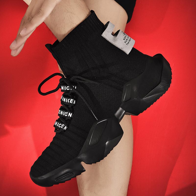 Plus Size Hightop High-soled M - Street Fashion Online Shopping 리뷰 및 가격