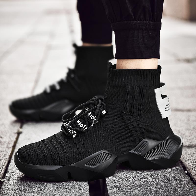 Plus Size Hightop High-soled M - Street Fashion Online Shopping 리뷰 및 가격