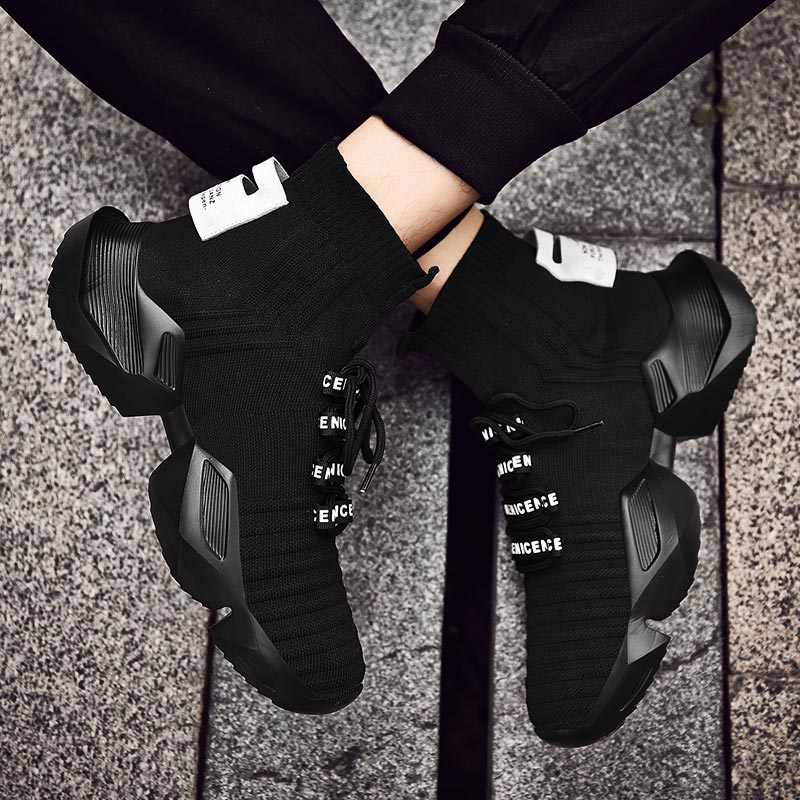 Plus Size Hightop High-soled M - Street Fashion Online Shopping 리뷰 및 가격