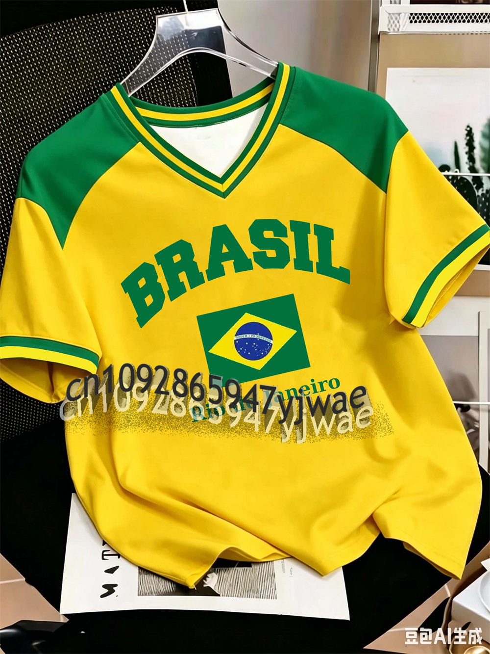 2026 Brazil Yellow Green Footb - Street Fashion Brazil 리뷰 및 가격