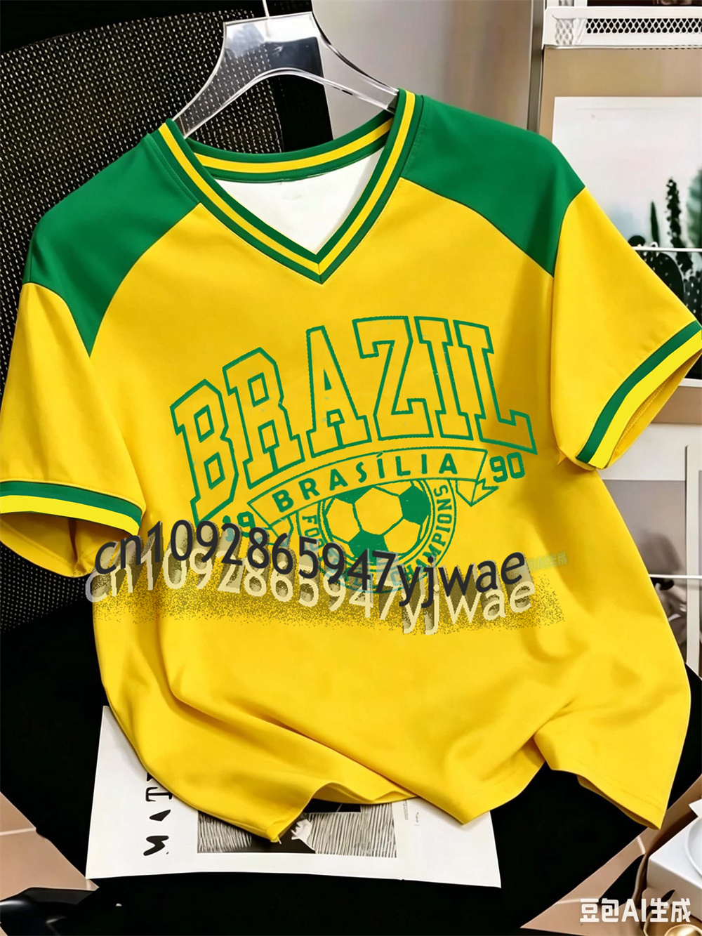2026 Brazil Yellow Green Footb - Street Fashion Brazil 리뷰 및 가격