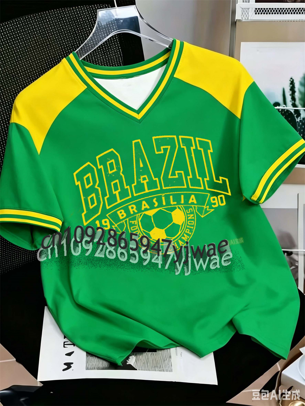 2026 Brazil Yellow Green Footb - Street Fashion Brazil 리뷰 및 가격