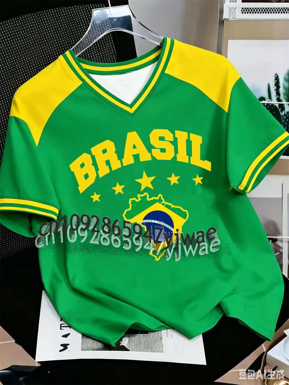 2026 Brazil Yellow Green Footb - Street Fashion Brazil 리뷰 및 가격