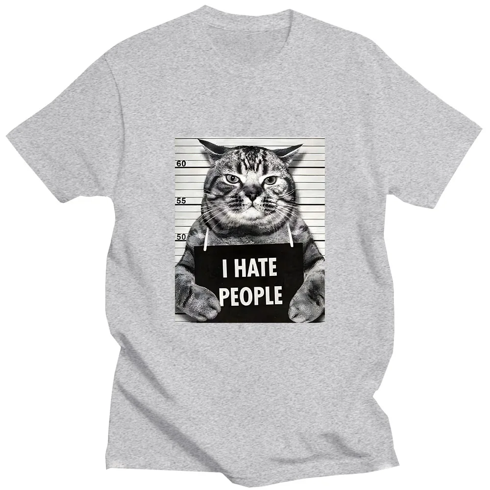Asian sizeI Meow Print T-shirt - Street Fashion Asian 리뷰 및 가격