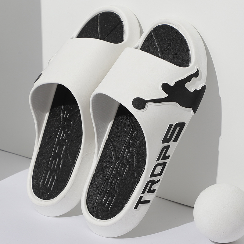 Fashion Men's Slippers PVC Sof - Street Fashion Couple 리뷰 및 가격