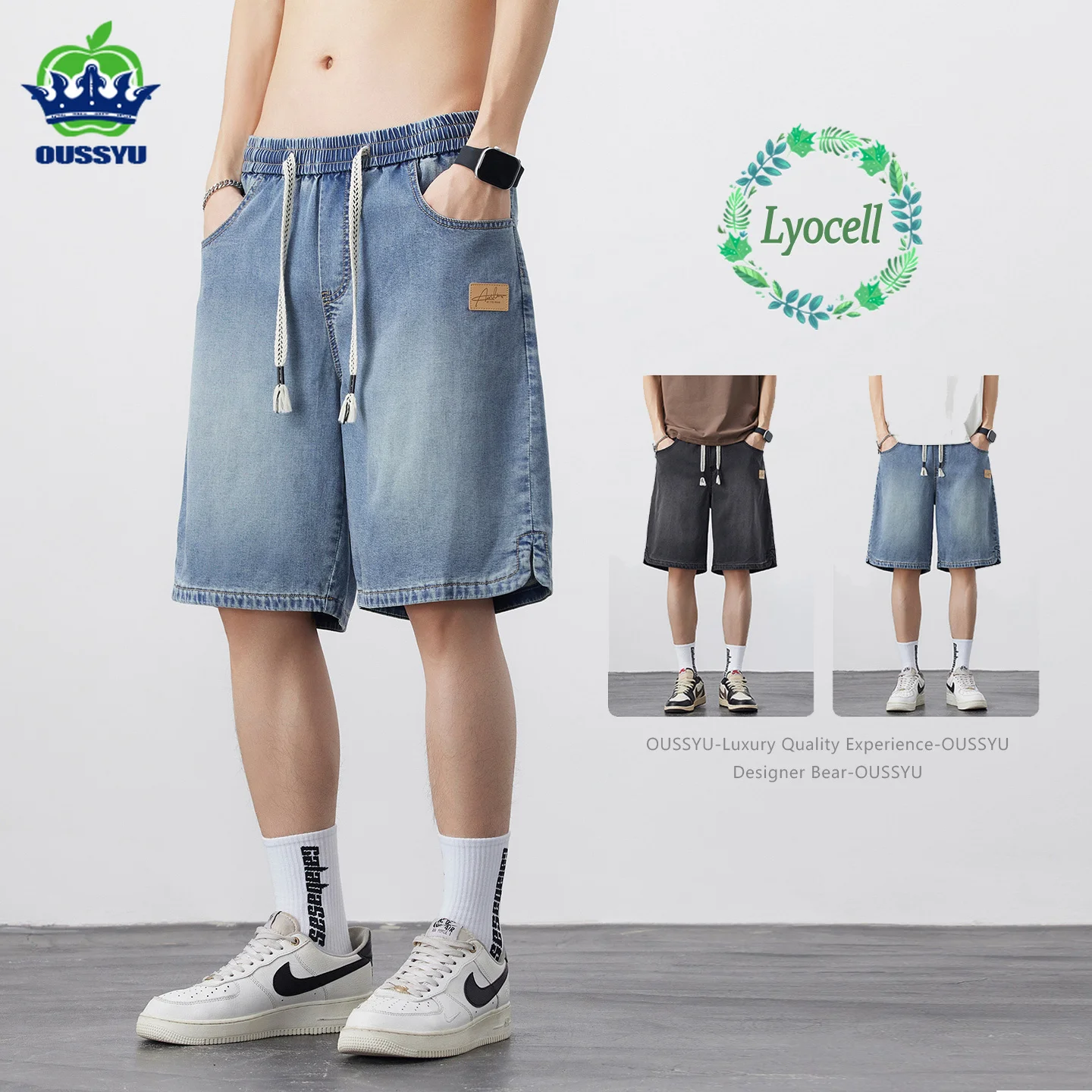 High Quality Summer Men's Jort - Street Fashion Baggy 리뷰 및 가격