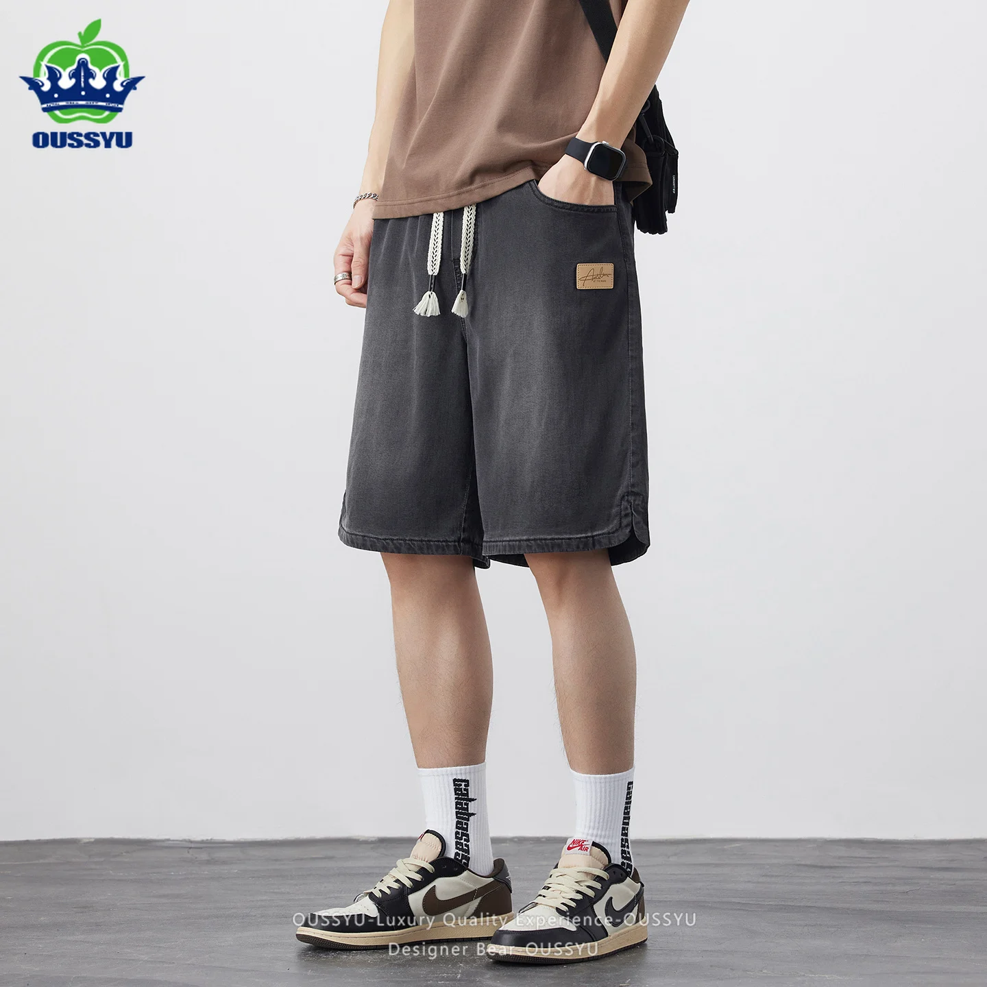 High Quality Summer Men's Jort - Street Fashion Baggy 리뷰 및 가격