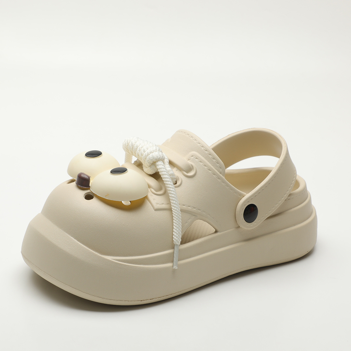 Cute DIY Big Eyes Fashion Clog - Street Fashion Girls 리뷰 및 가격