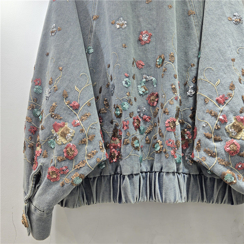 Fashion Embroidered Sequin Den - Street Fashion Trends 2026 리뷰 및 가격