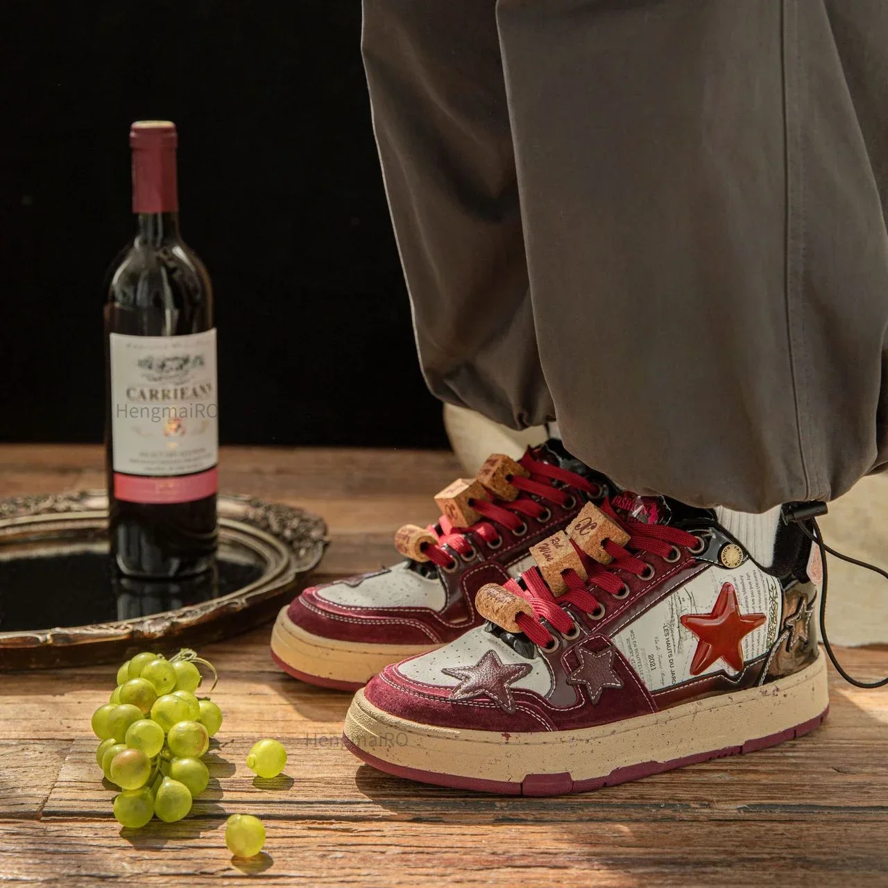 Women Sneakers Man Retro Star  - Street Fashion Couple 리뷰 및 가격