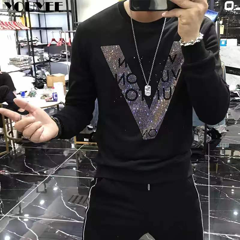Men's Hoodies Quality V-shaped - Street Fashion Elements 리뷰 및 가격