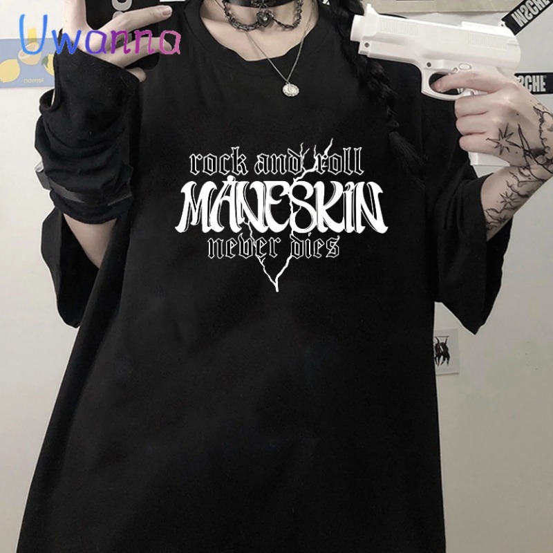 Oversized T Shirt Graphic Mane - Street Fashion Asian 리뷰 및 가격