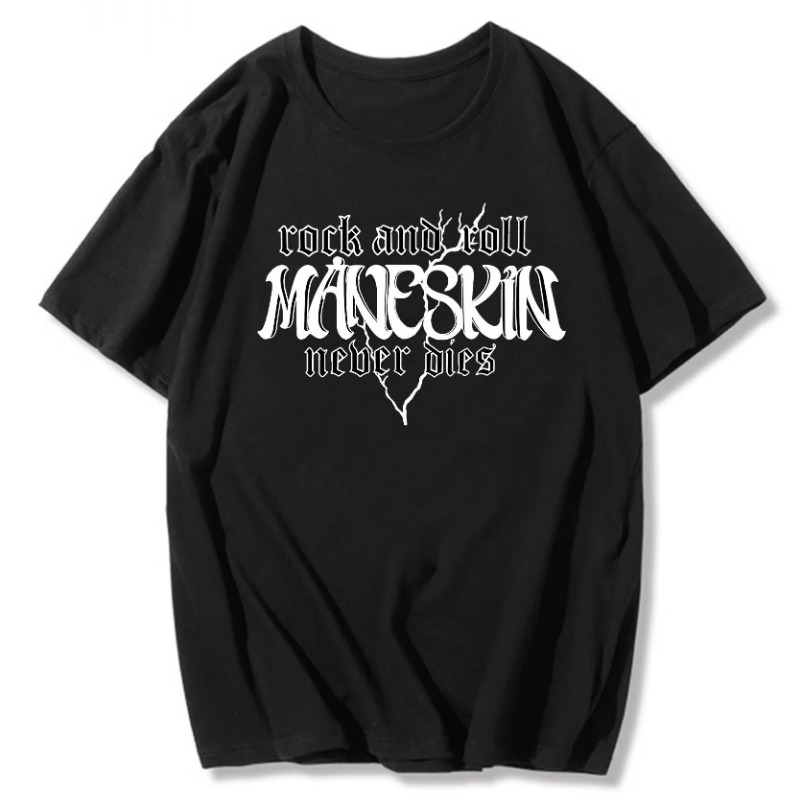 Oversized T Shirt Graphic Mane - Street Fashion Asian 리뷰 및 가격