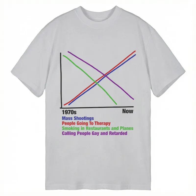 1970s Vs Now Printed Cotton T- - Street Fashion Vs High Fashion 리뷰 및 가격