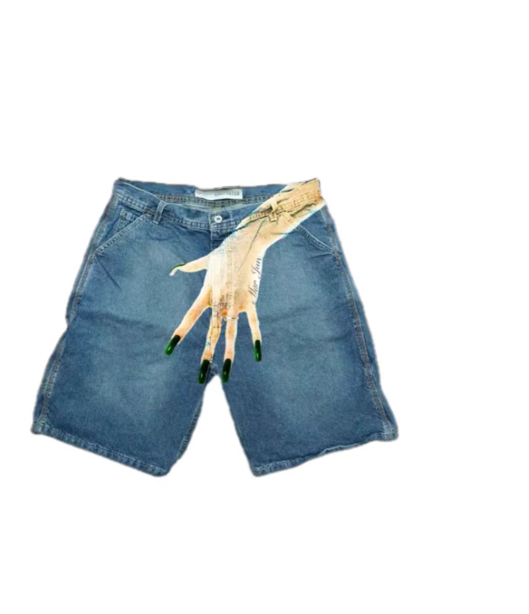 Y2K Baggy Denim Shorts vintage - Street Fashion Baggy 리뷰 및 가격