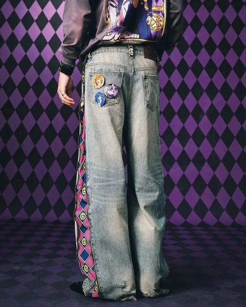 Y2K Streetwear Men Hip Hop Har - Street Fashion Baggy 리뷰 및 가격