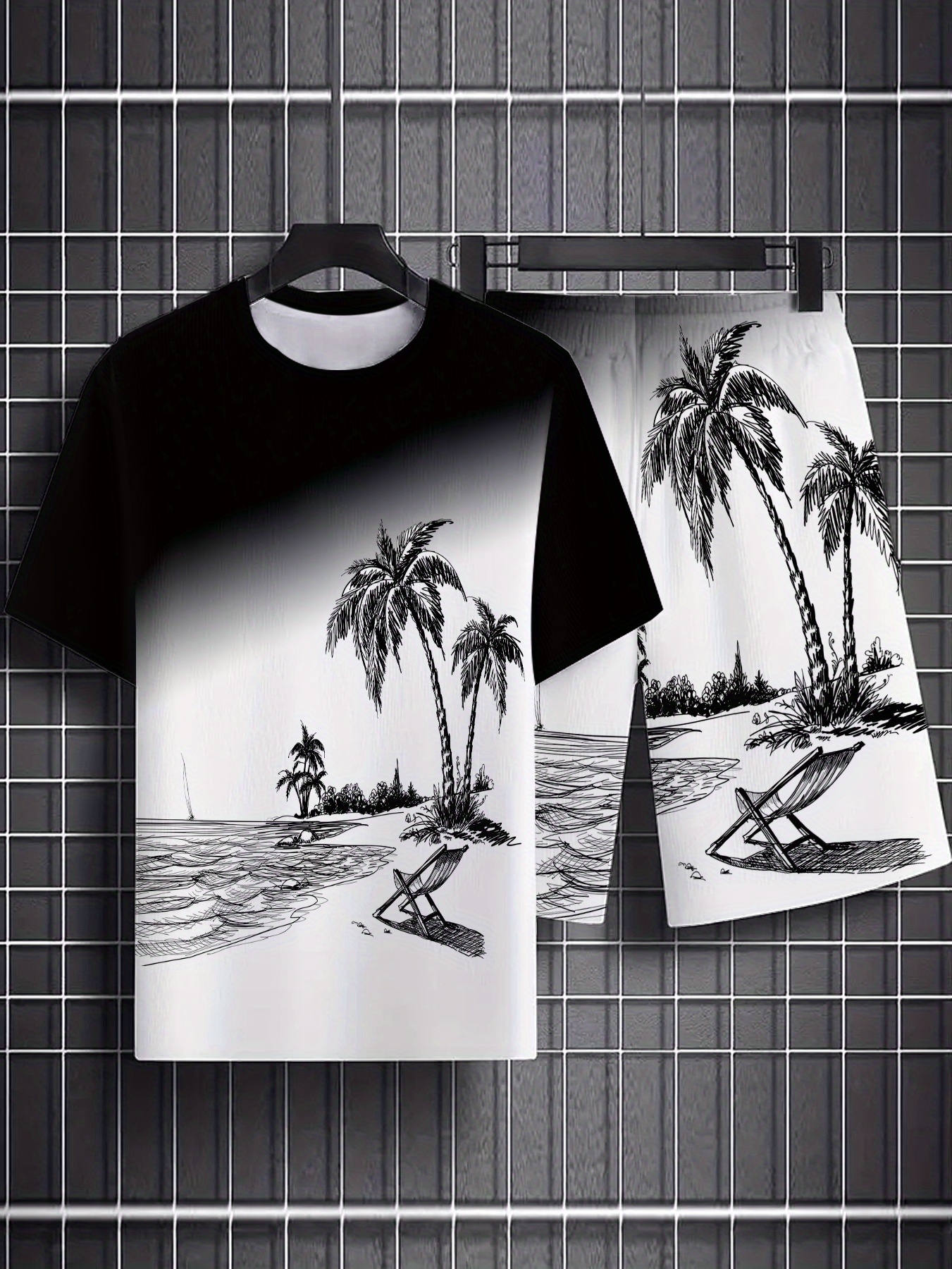 2026 Summer New Men's Short-Sl - Street Fashion Designers 리뷰 및 가격