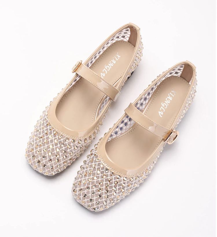 ZAROY Rhinestone Mesh Ballet F - Street Fashion Luxury 리뷰 및 가격