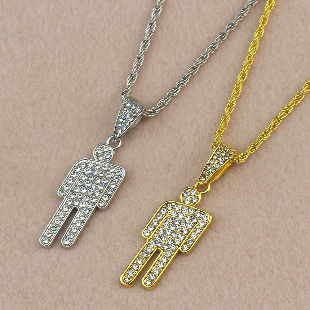 Hip Hop Necklace Stainless Ste - Street Fashion Couple 리뷰 및 가격