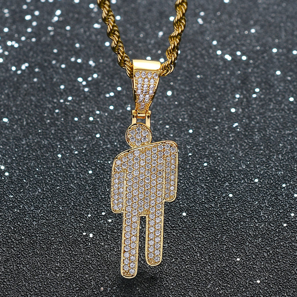 Hip Hop Necklace Stainless Ste - Street Fashion Couple 리뷰 및 가격