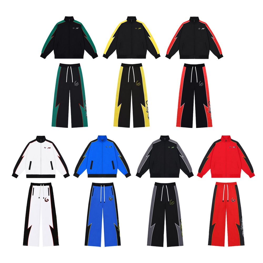 Y2k Streetwear Men's Sets Two  - Street Fashion Baggy 리뷰 및 가격