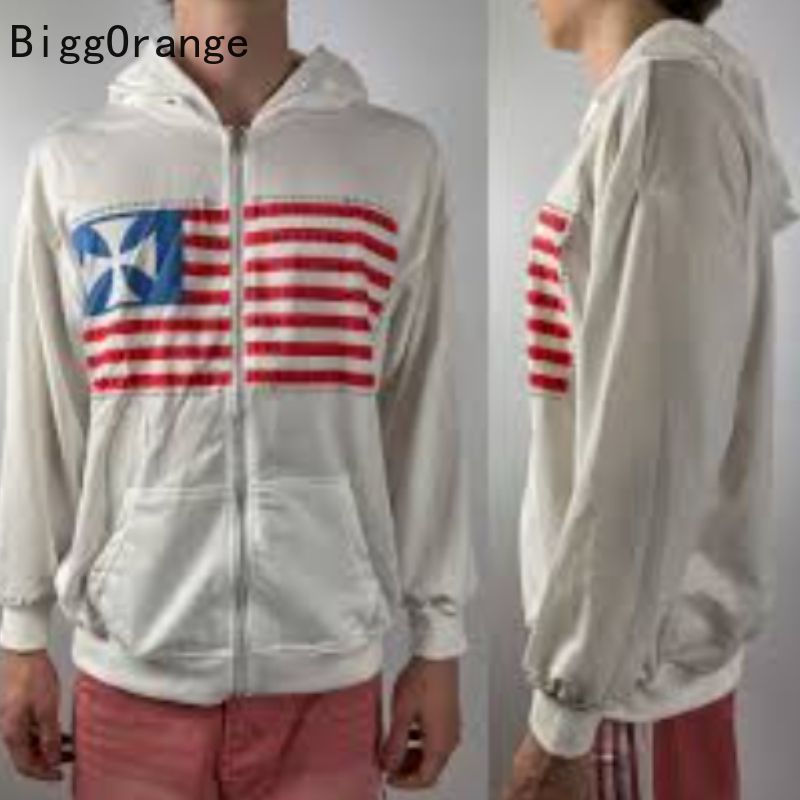 Sweatshirt coat rhinestone emb - Street Fashion Elements 리뷰 및 가격