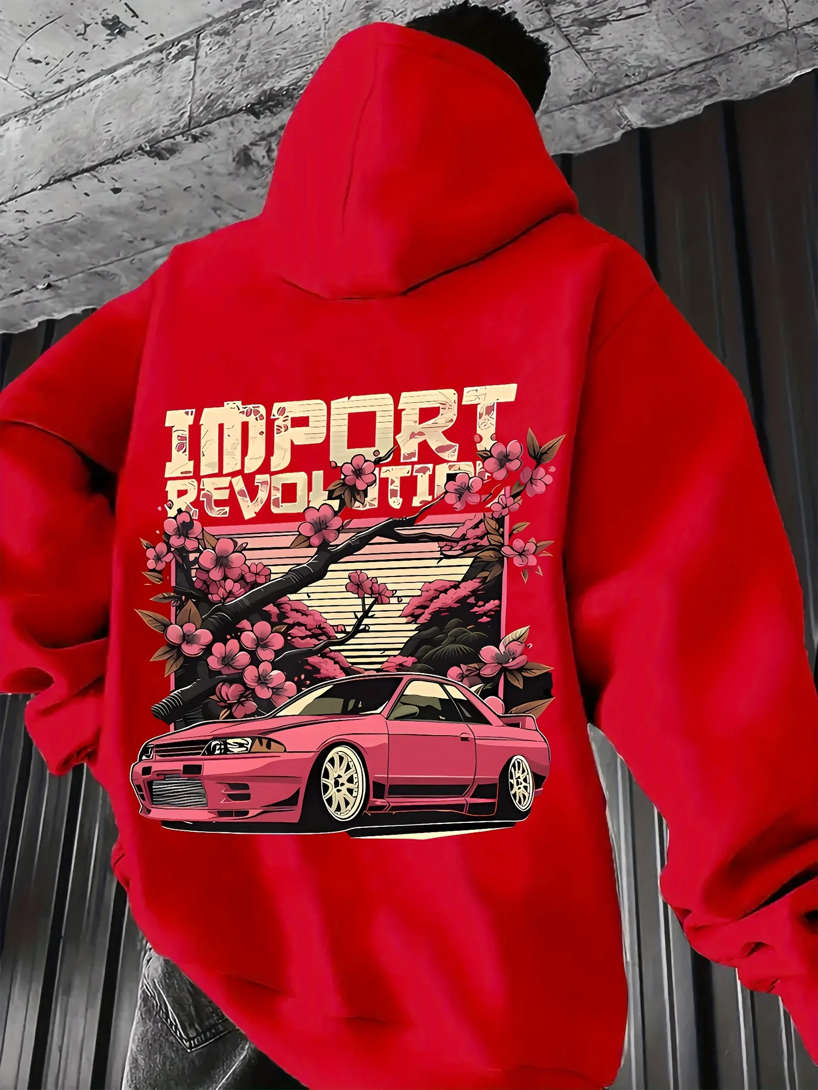 Men's Instagram style car prin - Street Fashion Elements 리뷰 및 가격