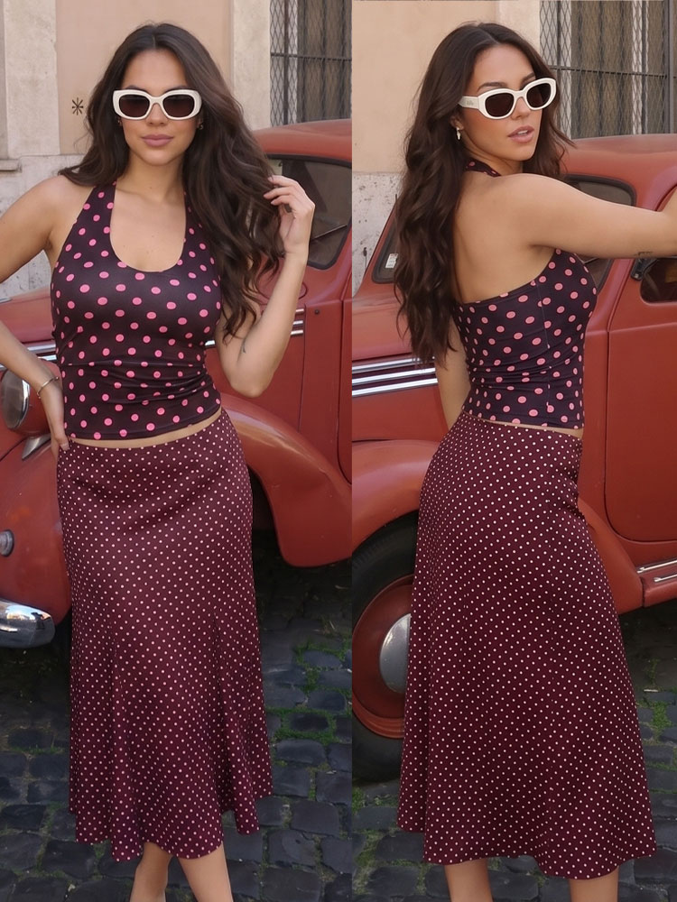 HH Fashion Retro Women Polka D - Street Fashion Vest 리뷰 및 가격